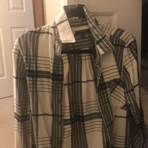 Banana Republic plaid shirt